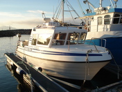 Aarviksand Viknes dieselboat 9 - 25ft/104 hp e/g/c - VHF